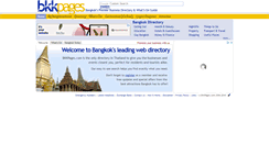 Desktop Screenshot of bkkpages.com