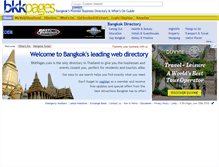 Tablet Screenshot of bkkpages.com